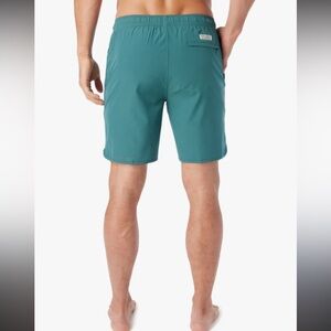 Fair Harbor Lined Swim Trunks Teal Size L – Excellent Like-New Condition
